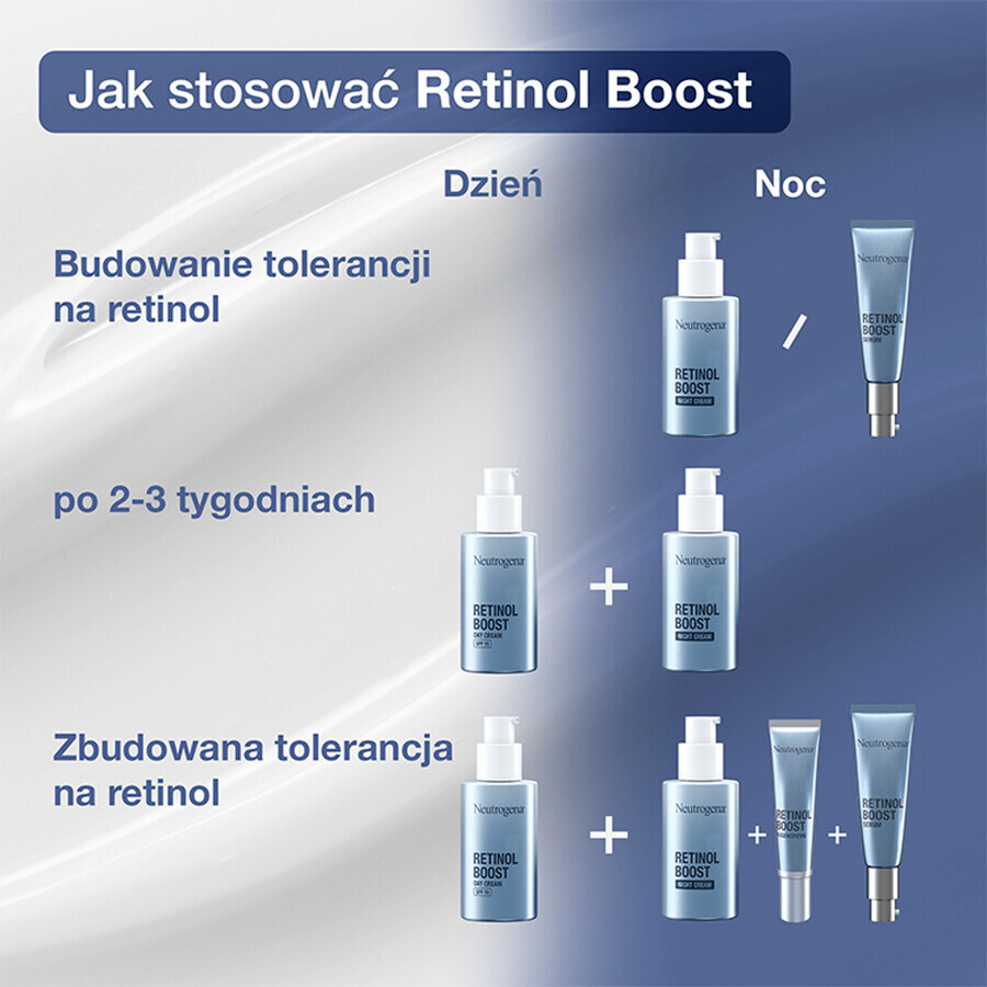 Neutrogena Retinol Boost, cremă de zi, SPF 15, 50 ml