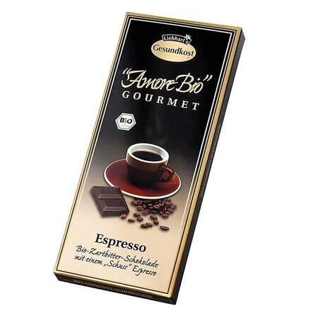Bitterschokolade Espresso 55% Kakao, 100g, Pronat