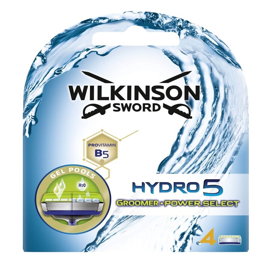 Wilkinson Sword Hydro5 Groomer 4in1, Ersatzkassetten, 4 Stück