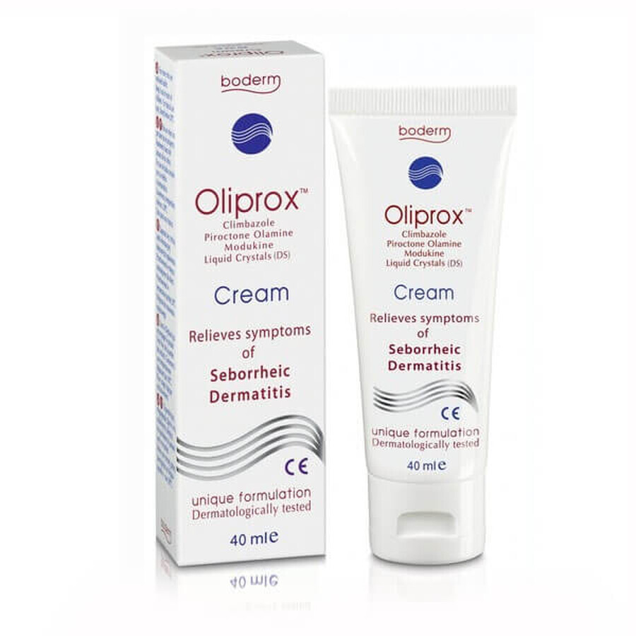 Oliprox, cremă pentru dermatită seboreică scalp și corp, 40 ml