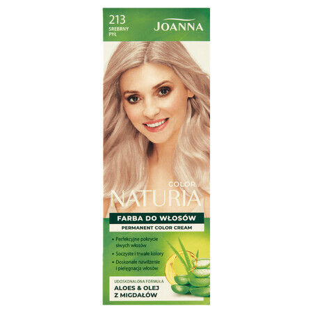 Joanna Naturia Color, vopsea de păr, 213 silver dust