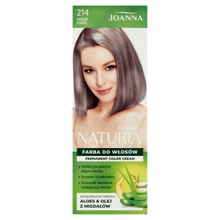 Joanna, Haarfarbe 214, Tiefes Aschgrau