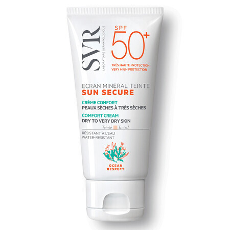 Mineralische Sonnenschutz-Creme SPF50, 60g - Speziell für trockene Haut - Hochwertiger Sonnenschutz ohne Chemikalien. Schützt empfindliche Haut effektiv.