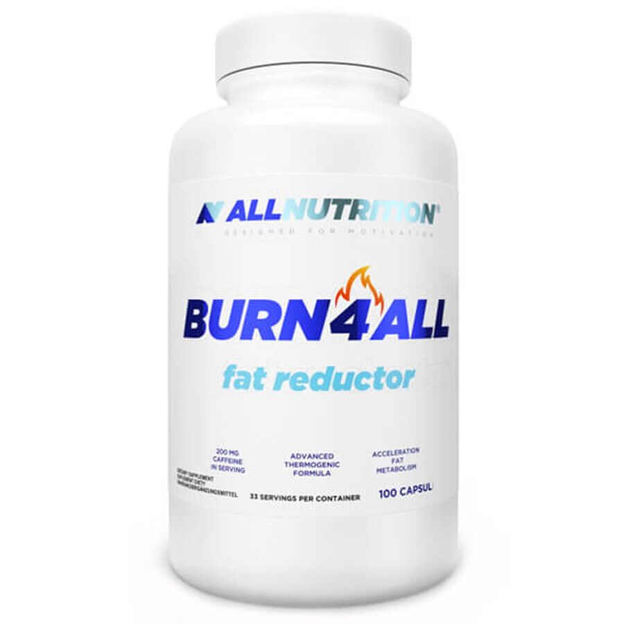 Allnutrition Burn4All Fat Reductor, 100 capsule