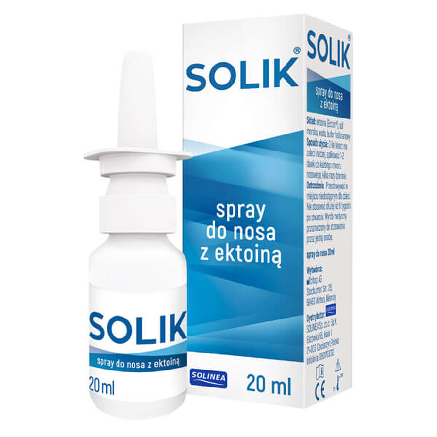 Solik, nasal spray with ectoine, 20 ml