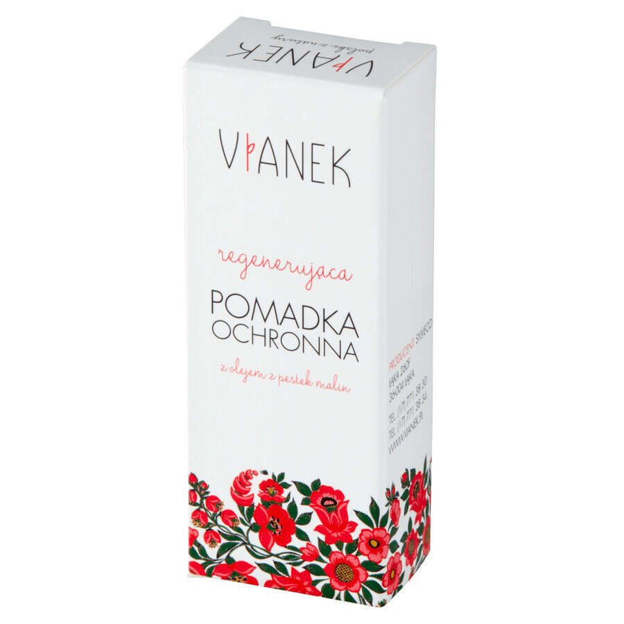 Vianek, barra de labios regeneradora y protectora, 4,6 g