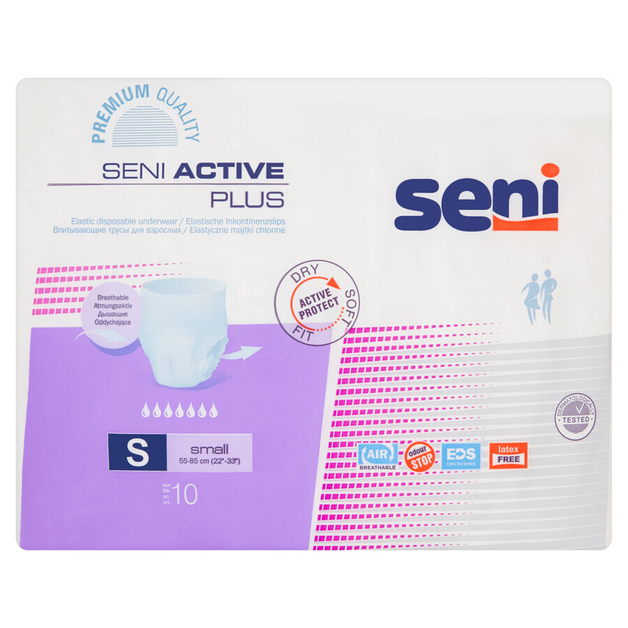 Inkontinenzhosen Seni Active Plus 10 Stück S