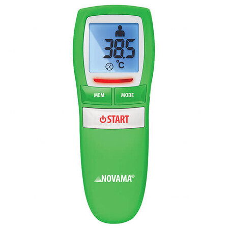 Digitales Infrarot-Thermometer  Frisches Grün  - Hochpräzises Messgerät für Genauigkeit, bequem und zuverlässig.