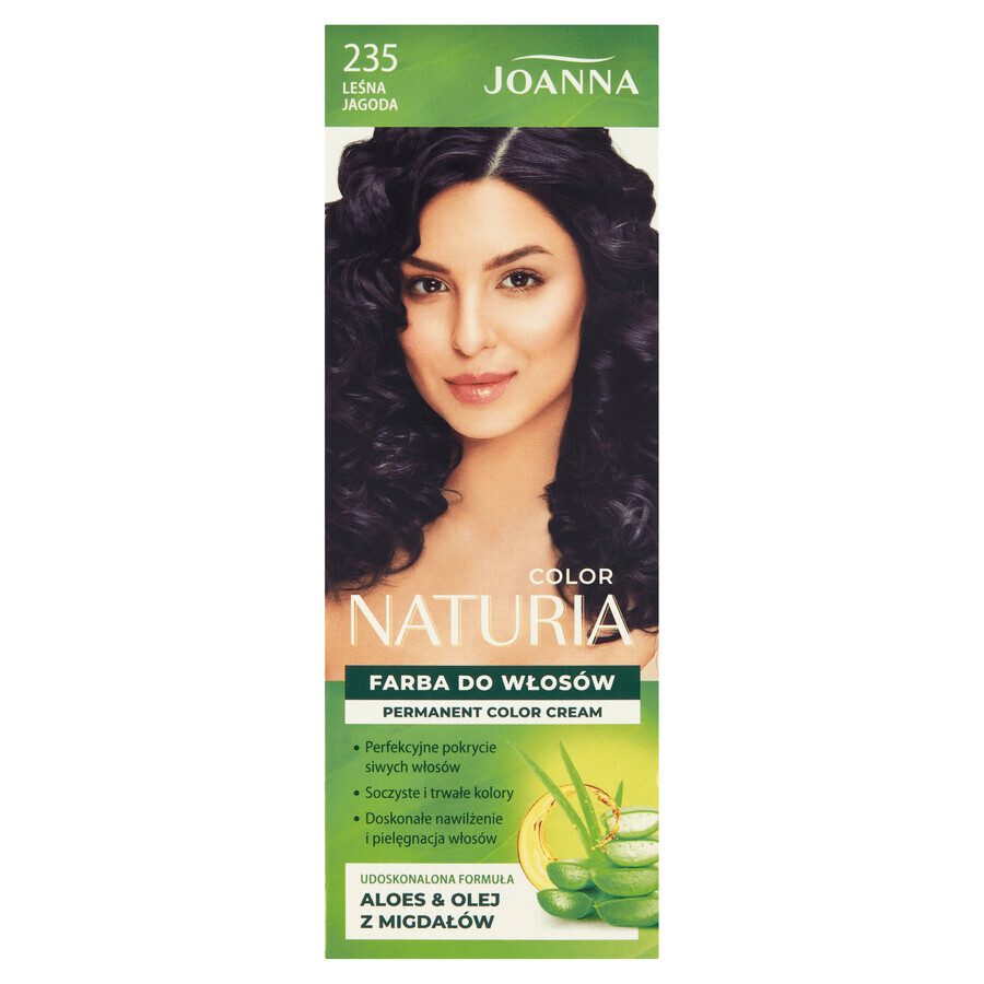 Joanna Naturia Color, vopsea de păr, 235 forest berry