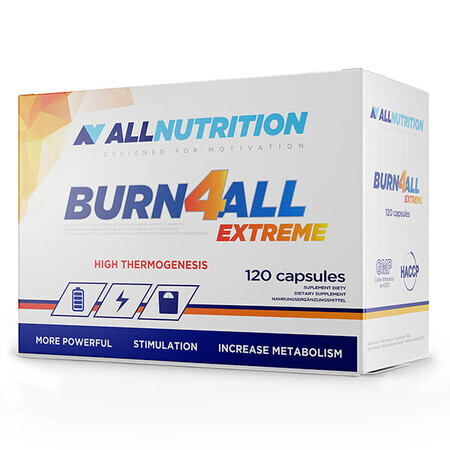 Allnutrition Burn4All Extreme, 120 Kapseln