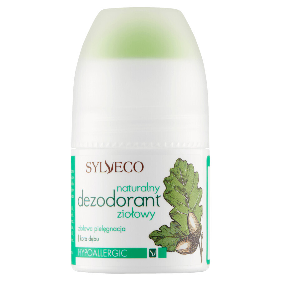 Sylveco, deodorant natural pe bază de plante, roll-on, 50 ml