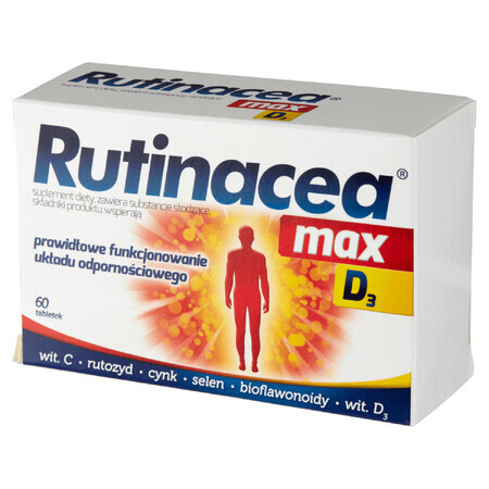 Rutinacea Max D3, 60 Tabletten