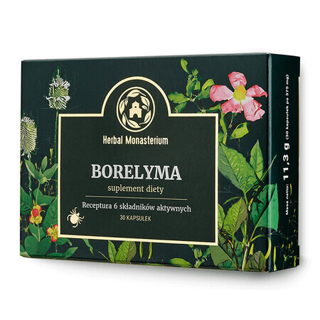Borelyma 30 Kapseln - Nahrungsergänzungsmittel zur Unterstützung des Wohlbefindens