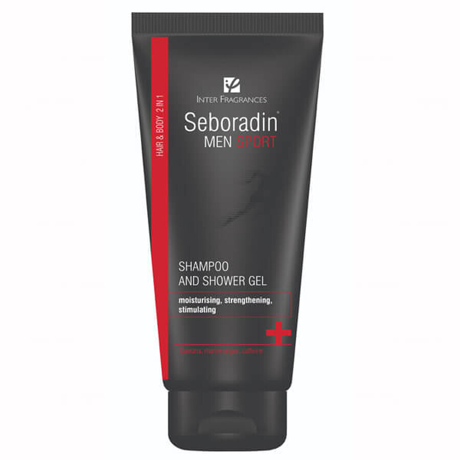 Seboradin Men Sport, 2-in-1 Shampoo und Gel, 200 ml