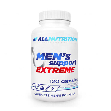 Allnutrition, Suport pentru bărbați Extreme, 120 capsule