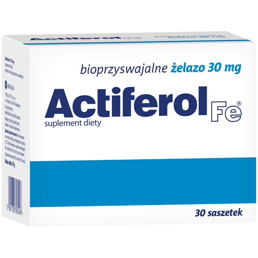 ActiFerol Fe 30 mg, Pulver zum Auflösen in 30 Beuteln