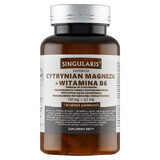 Singularis Superior Magnesium Citrate + Vitamina B6, 120 comprimate filmate