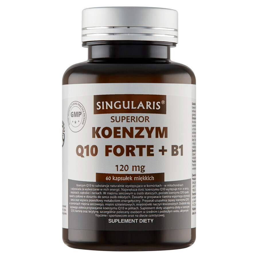 Singularis Coenzym Q10 Forte+ B1, 60 Kapseln