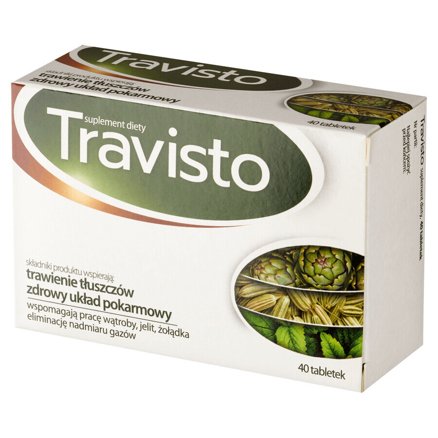 Travisto Gastrointestinaltablette, 40 Stück