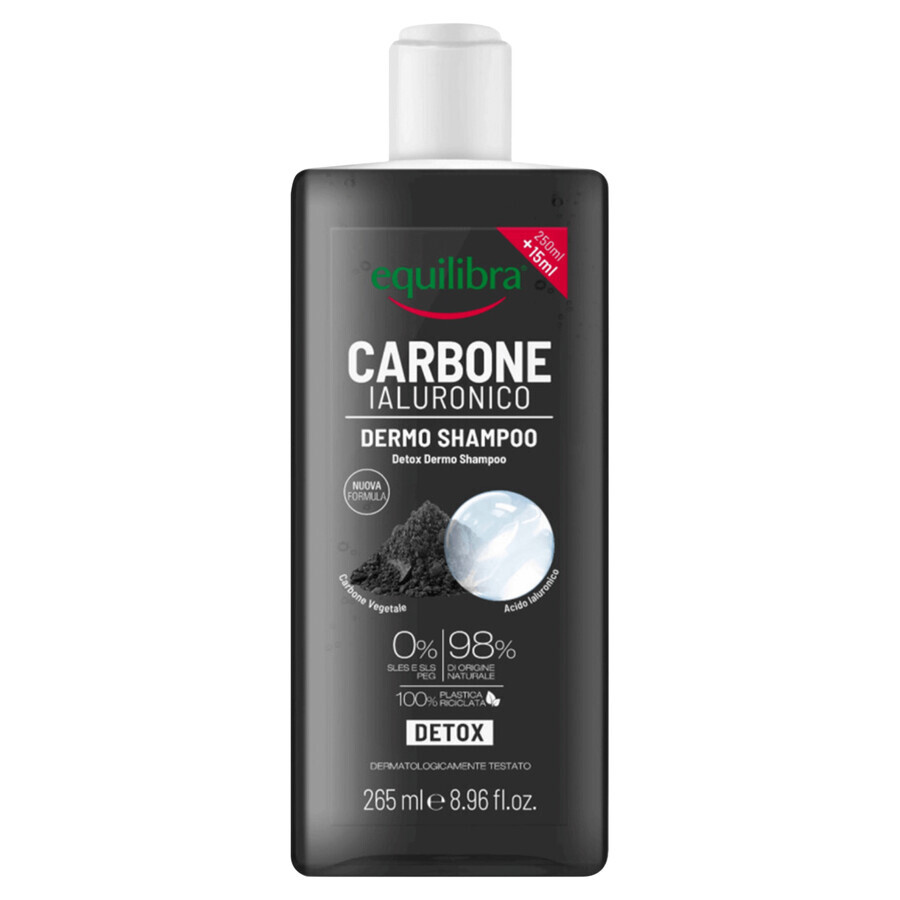 Aktivkohle Reinigendes Shampoo, 250 ml