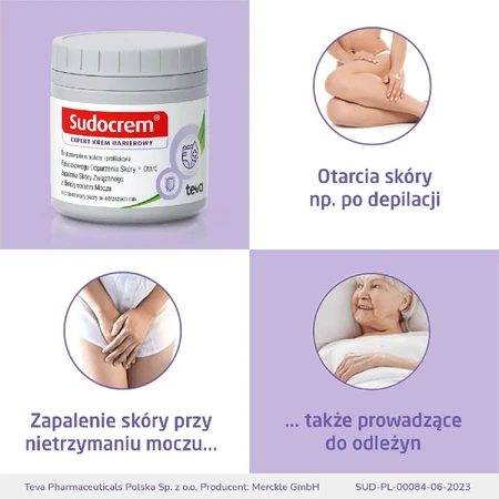 Sudocrem Expert, Schutzcreme, 250 g, Teva
