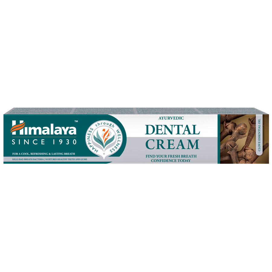 Himalaya Dental Cream, dentifrice à l&#39;huile de clou de girofle, 100 g