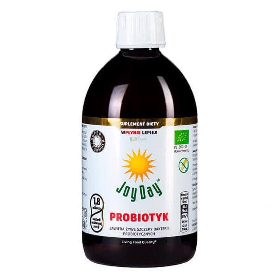 Joy Day Probiotic, organic, 500 ml