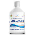Colagen Lichid Marin Hidrolizat tip 1 si 3 cu 10.000mg + Biotina + Acid Hialuronic, 500 ml, Swedish Nutra