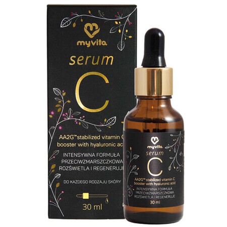 Vitamin C Serum, 30 ml, Hochwirksamer Hautpflege-Komplex