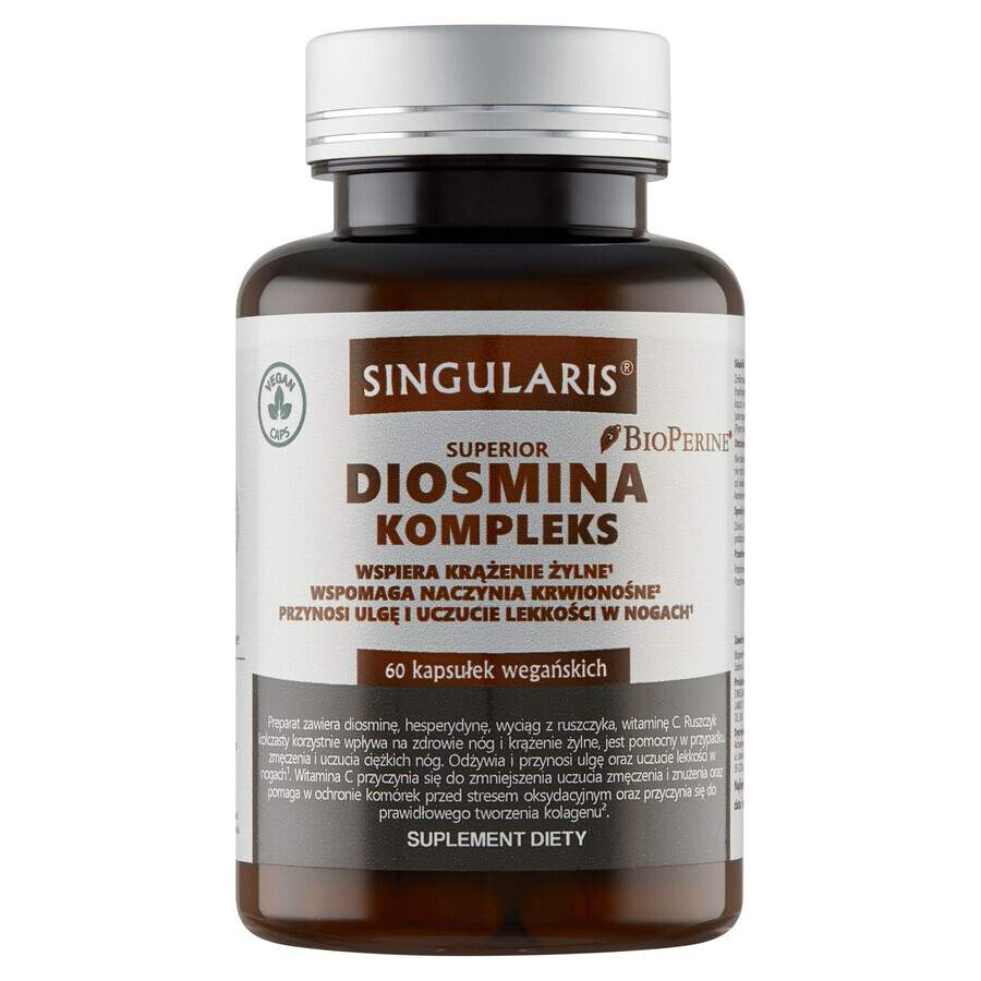 Singularis Superior Diosmin Complex, 60 capsule vegane