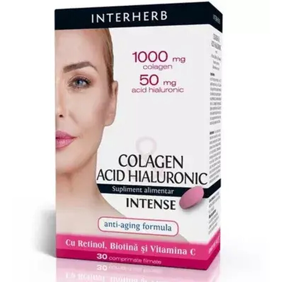 Kollagen und Hyaluronsäure intensiv, 30 Tabletten, Interherb Bewertungen