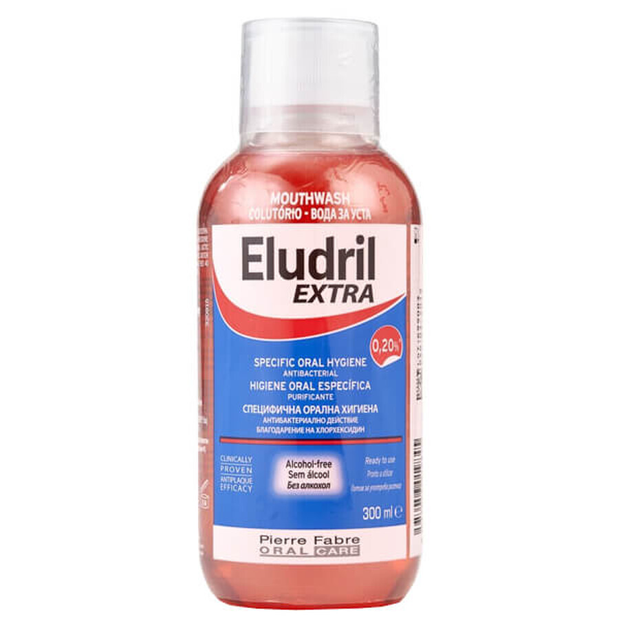 Eludril Extra, apă de gură, 300 ml