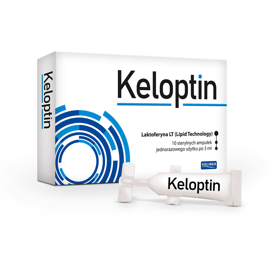Keloptin, cremă, 3 ml x 10 fiole