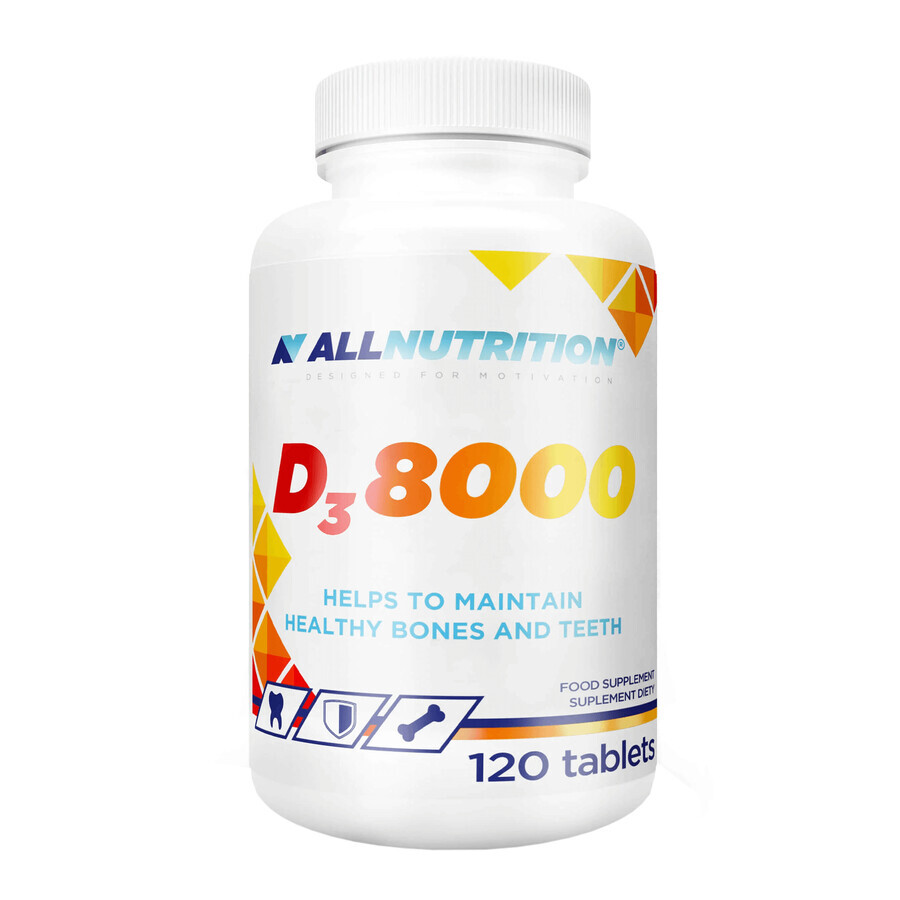 Allnutrition D3 8000, 120 Tabletten