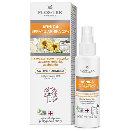 Flos-lek, Arnika-Spray 20%, 100ml
