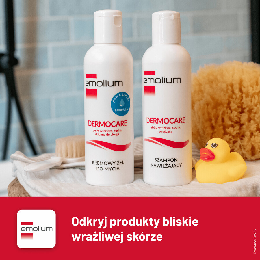 Emolium Dermocare, gel de spălare cremos, de la 1 lună, 200 ml