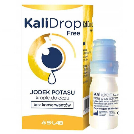 KaliDrop Free, eye drops with potassium iodide, 10 ml