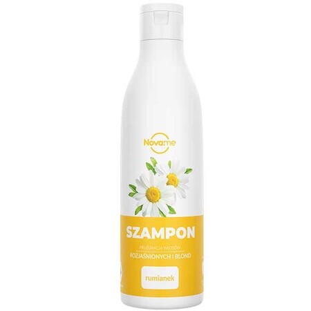 Novame, Shampoo für gebleichtes und blondes Haar, Kamille, 300 ml