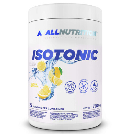 Allnutrition Isotonic, sabor limón, 700 g