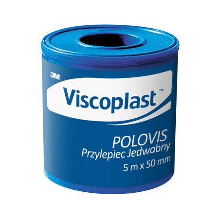 Viscoplast Polovis, Seidenkleber, 5 m x 50 mm, 1 Stück
