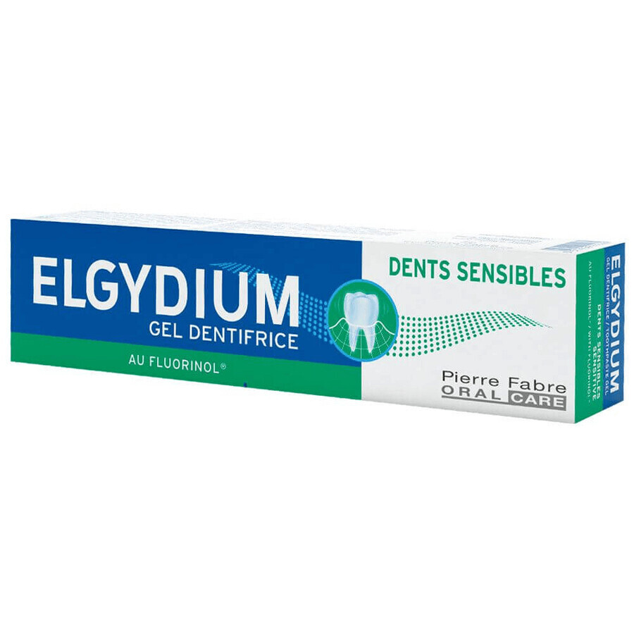 Elgydium Sensitive, Zahnpasta in Gelform, 75 ml - Langfristig gültig!