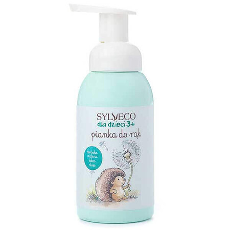 Sylveco For Children, spumă pentru spălarea mâinilor cu afine, după vârsta de 3 ani, 290 ml