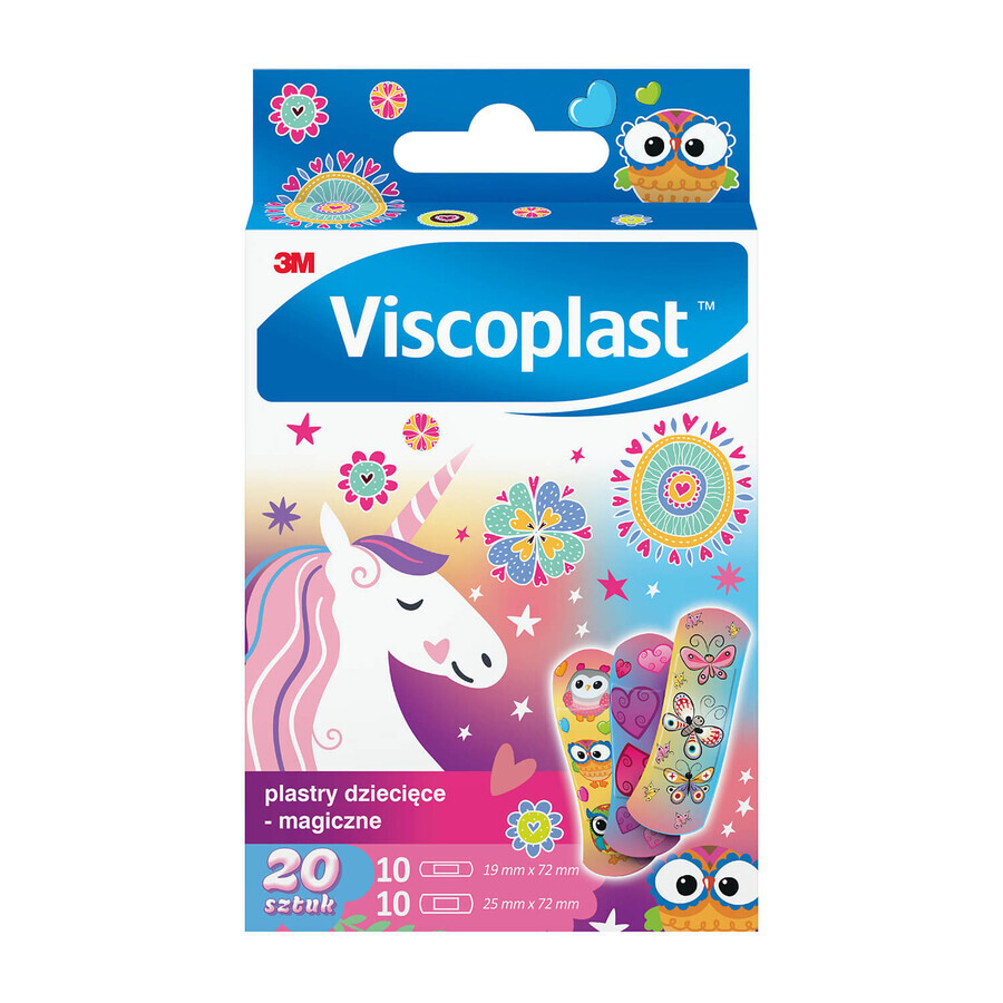 Viscoplast Magic Pflaster für Kinder, 20 Stück