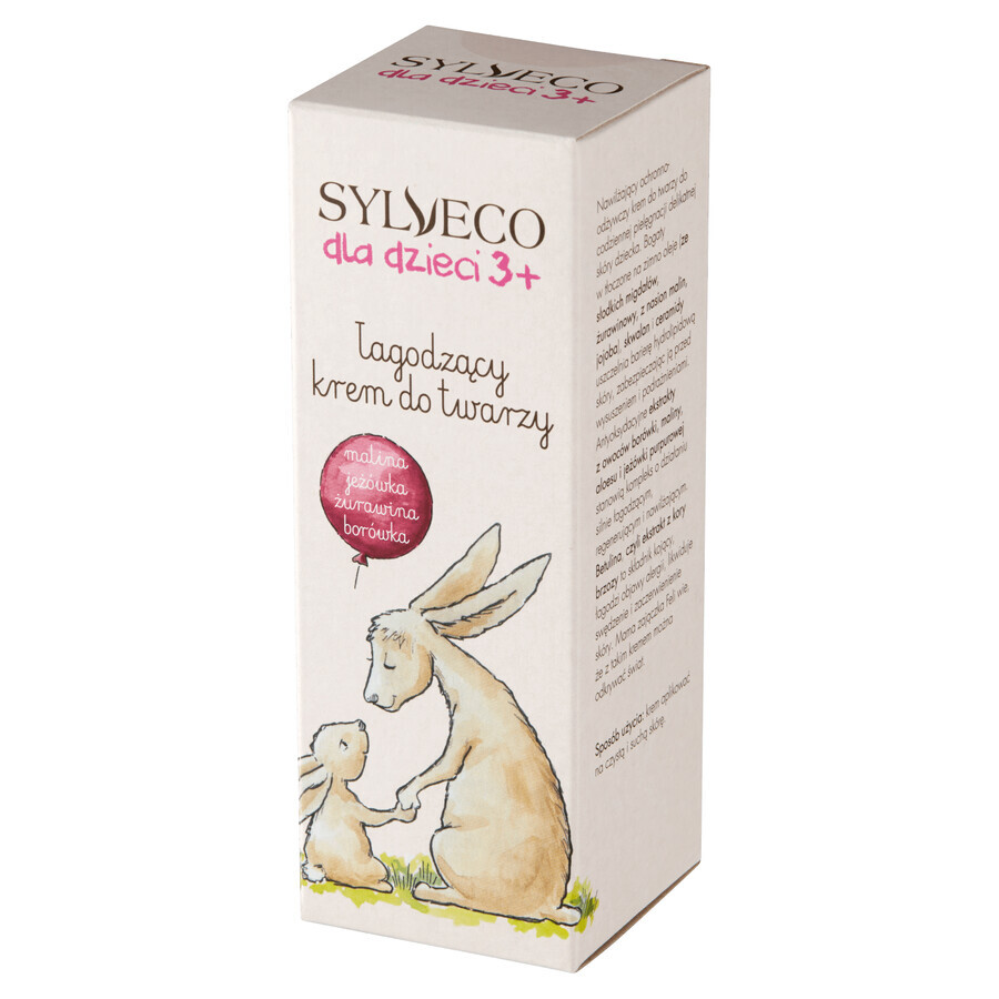 Sylveco For Children, crème visage apaisante, dès 3 ans, 50 ml