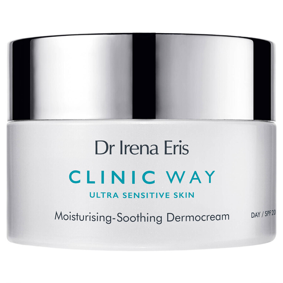 Dr Irena Eris, Clinic Way Moisturizing  amp; Soothing Dermocream SPF 20, 50 ml.