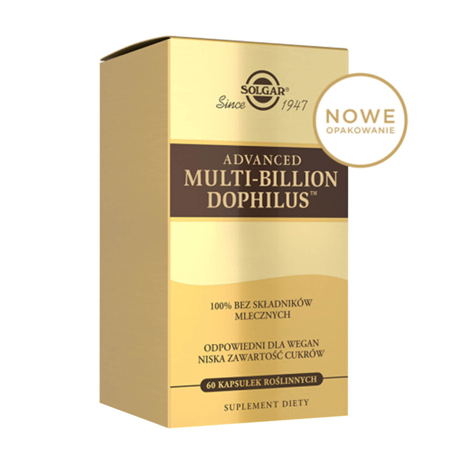 Solgar Advanced Multi-Billion Dophilus, 60 capsule