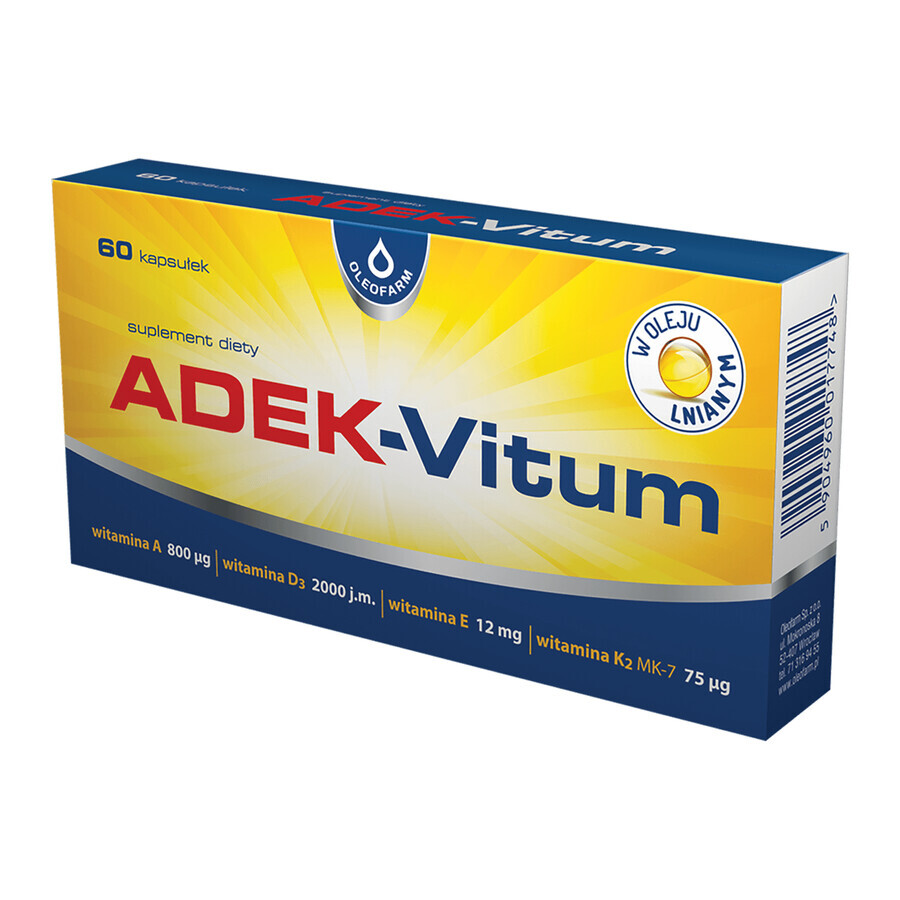 ADEK-Vitum, 60 capsule
