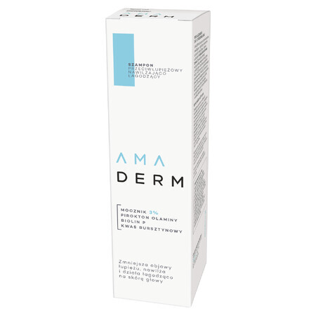 Amaderm, șampon hidratant și calmant anti-mătreață, 150 ml