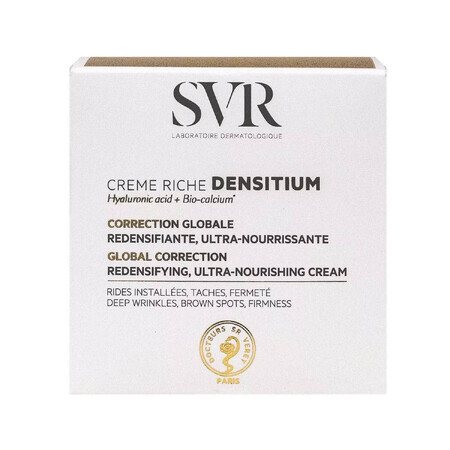 SVR Densitium Creme Riche, straffende Anti-Falten-Creme, reife, trockene und sehr trockene Haut, 50 ml