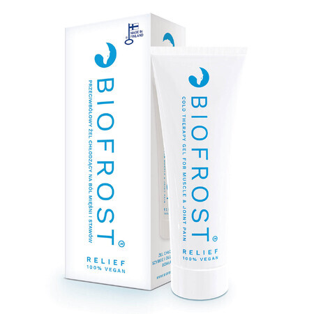 Biofrost Relief, schmerzlinderndes Kühlgel für Muskel- und Gelenkschmerzen, 100 ml